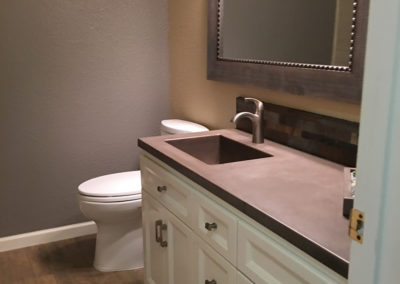 Concrete Bathroom Countertop