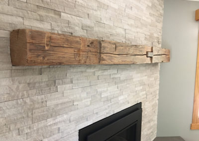 Black Concrete Hearth with Stone Fireplace (3)