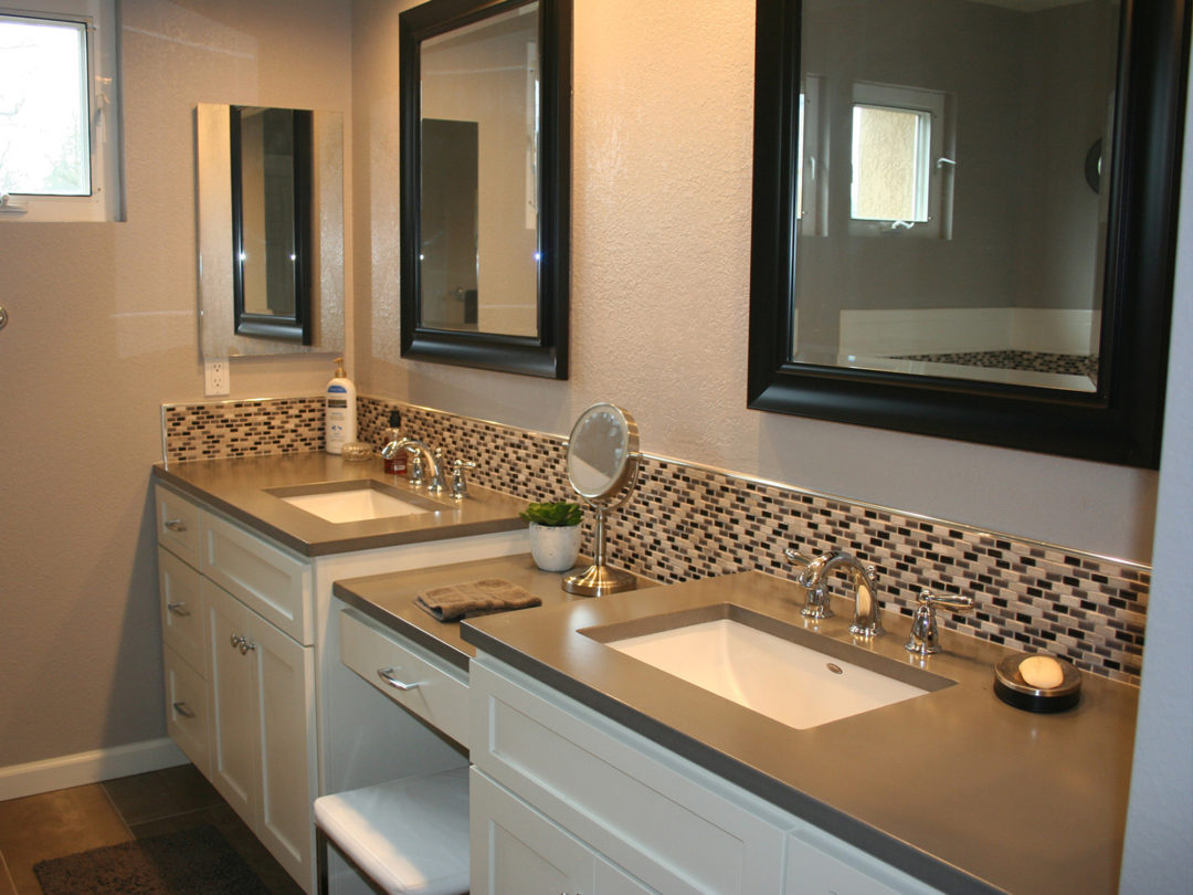 Custom Concrete Bathroom Countertops from Lawler Construction