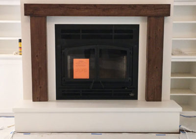 Custom Concrete Hearths, Mantle and Surround 2