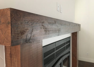 Custom Concrete Hearths, Mantle and Surround
