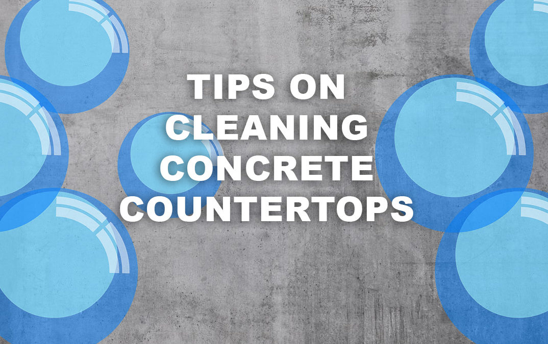 How to Clean Concrete Countertops